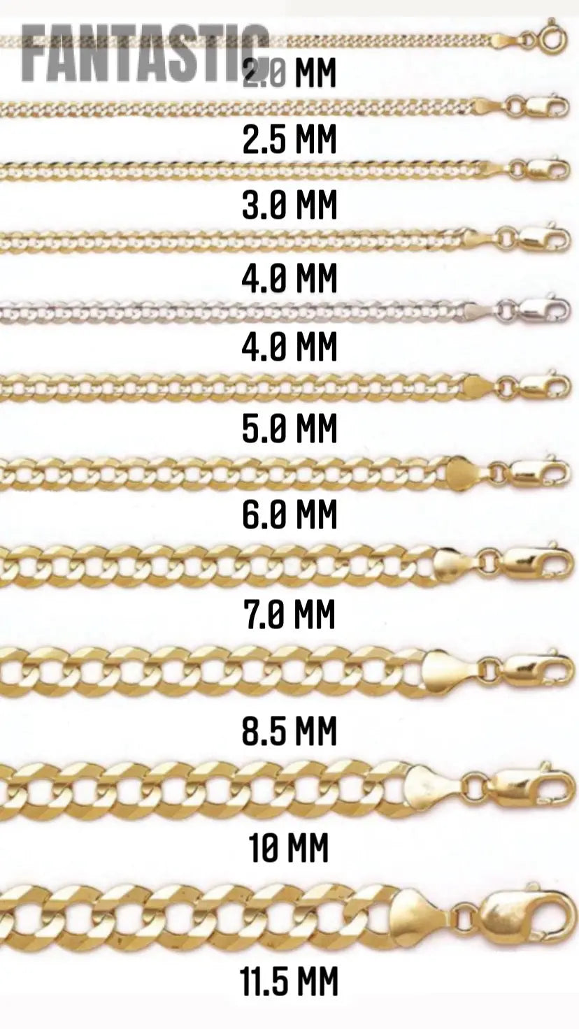 14K Gold- Hollow Box Chain (Yellow Gold)