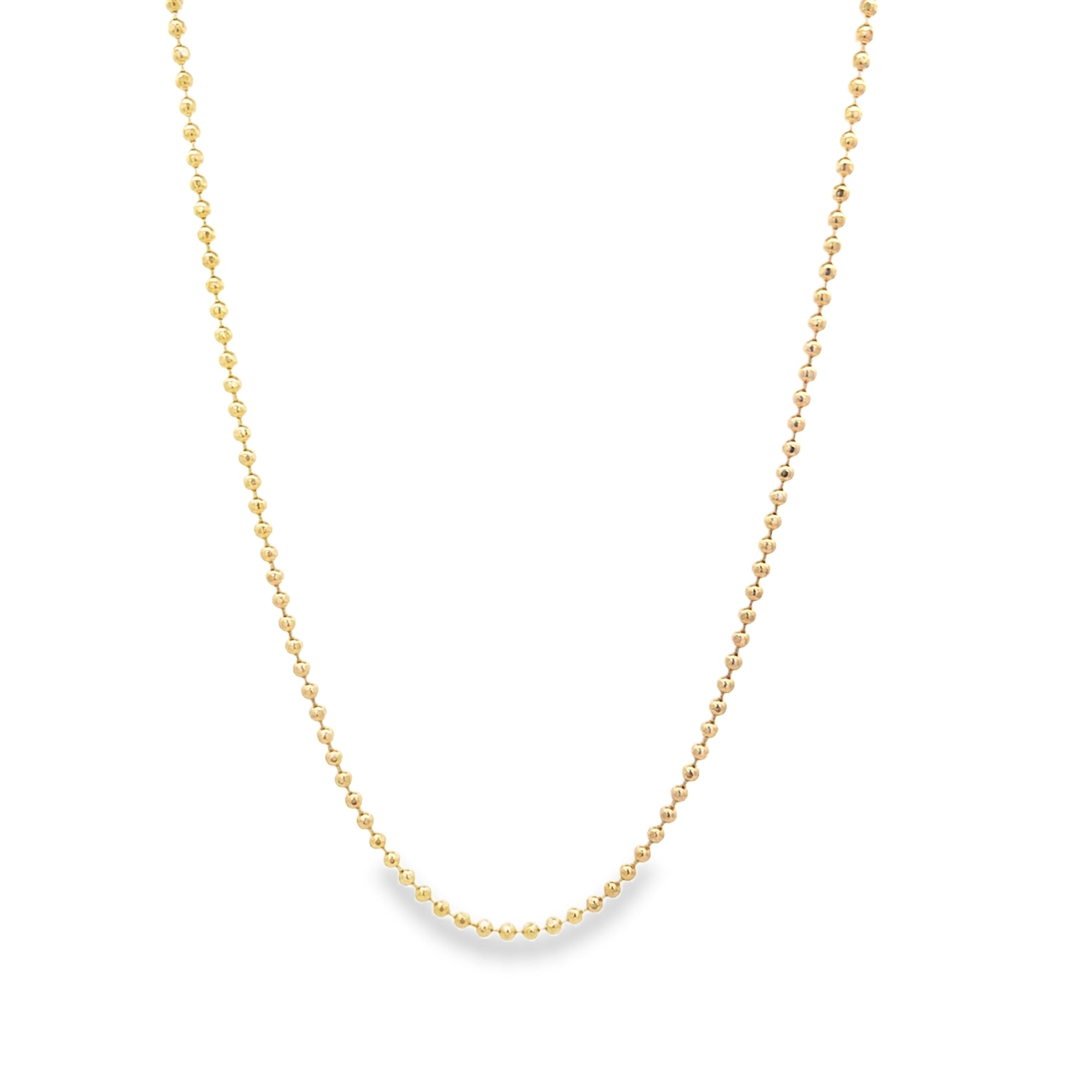 2mm Diamond Cut Ball Chain (F257)