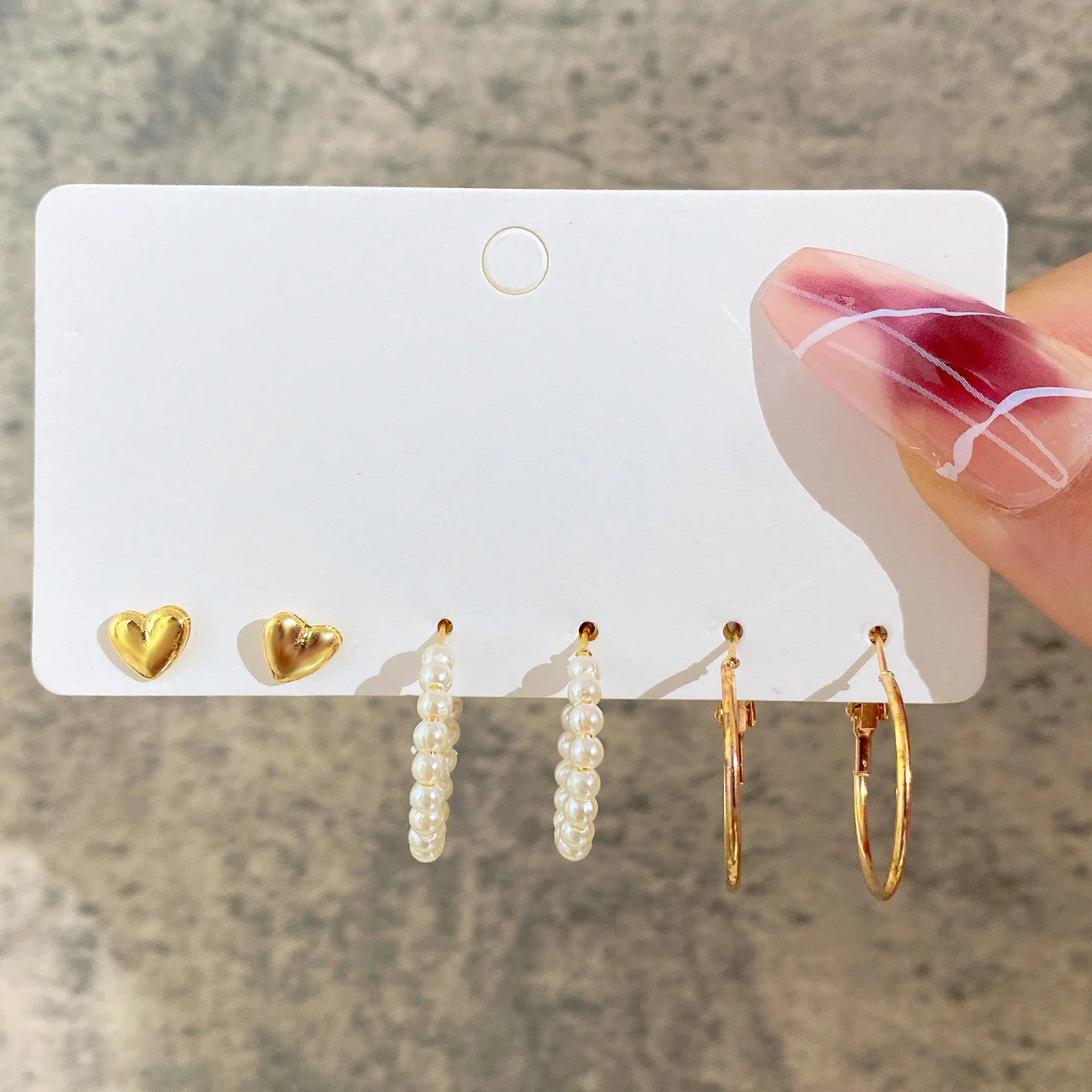 24-Pair Vintage-Inspired Small Hoop Earring Set for Women Elegant Geometric Iron Ear Ornaments for Daily Wear Gifts 2024 Jewelry