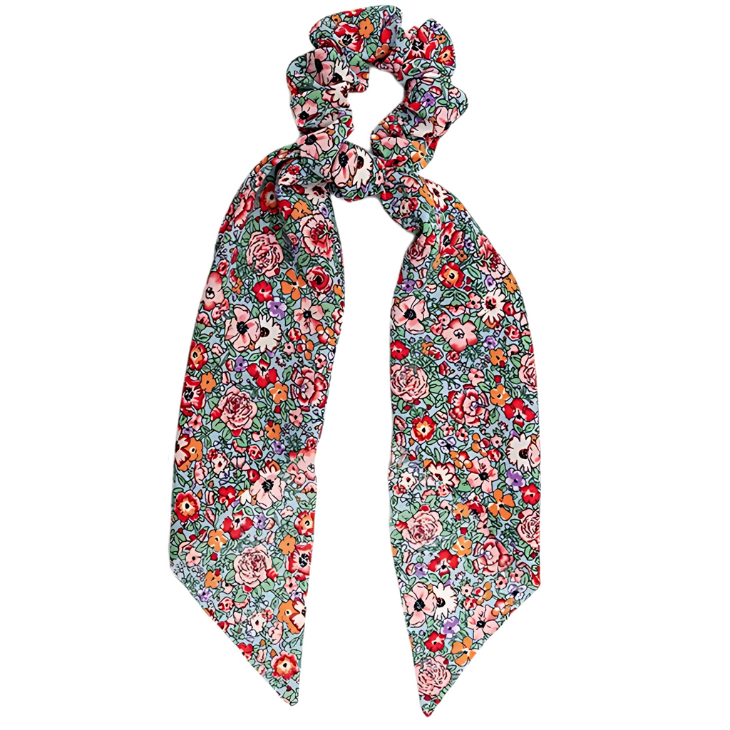 Silky Scarf Pony Holder (13 Color Options) | Scrunchie Hair Accessories