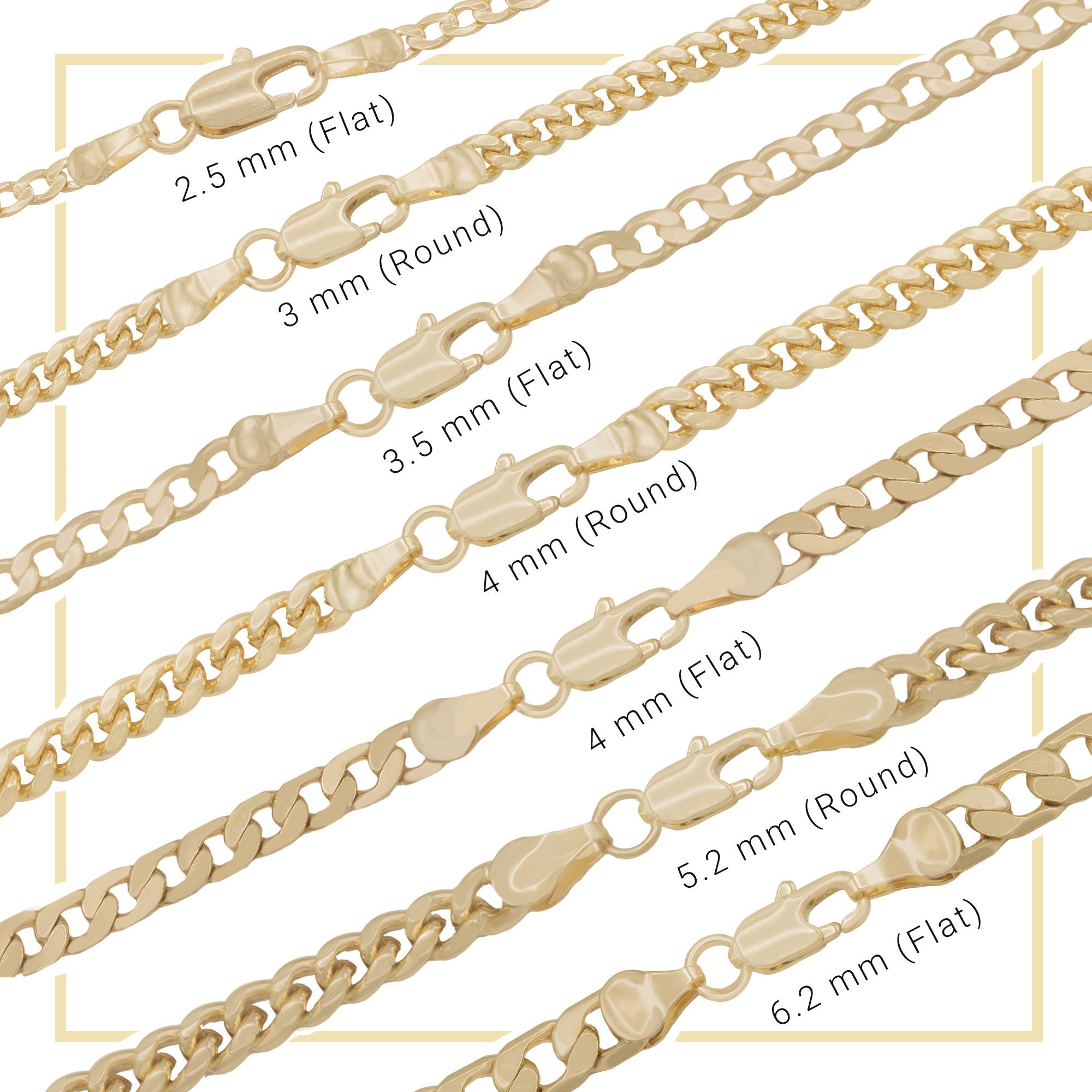 Cuban Link 14K Gold Filled Anklet Curb Chain 10'' Women Jewelry