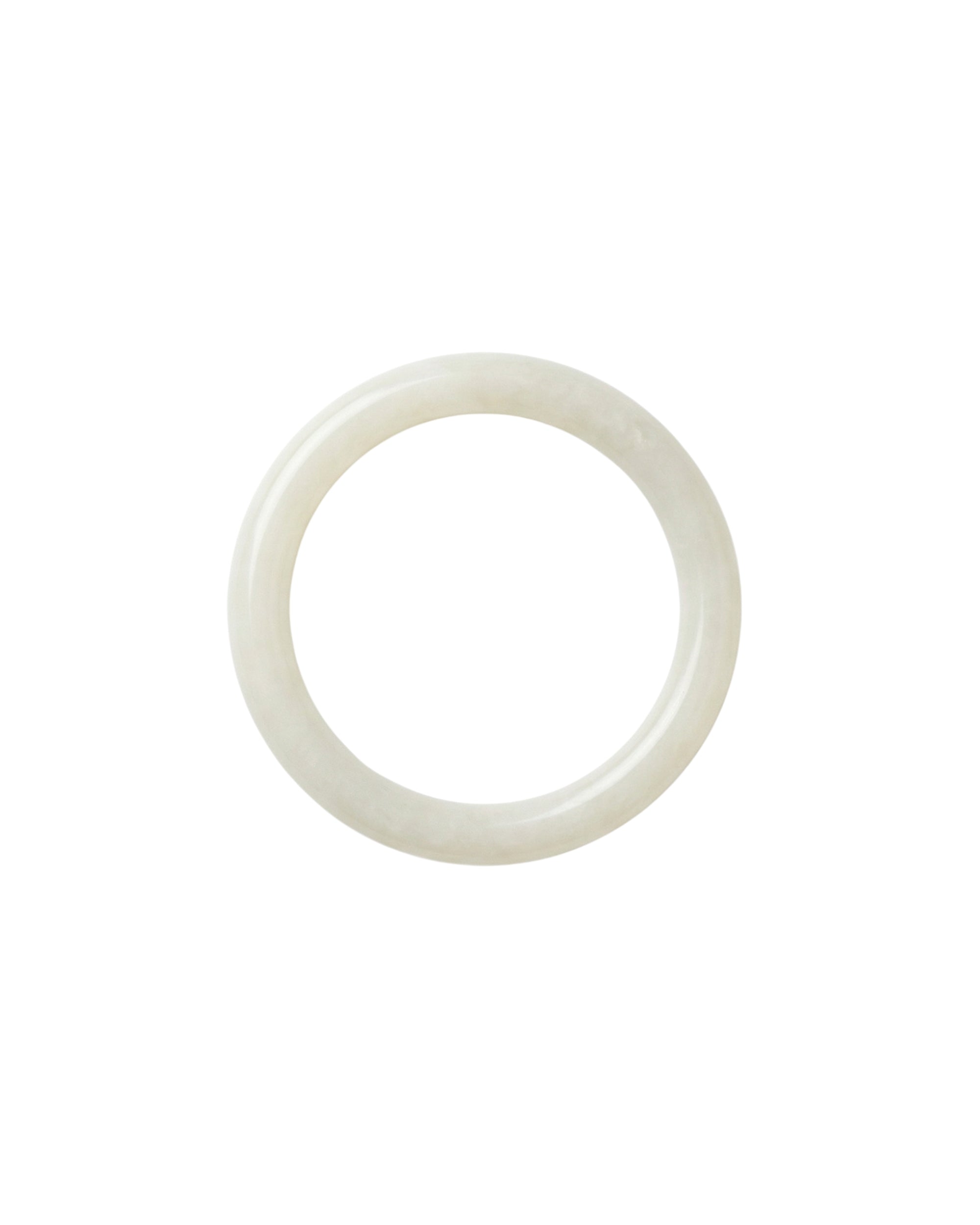 1994 — Off White Thin Jade Bangle