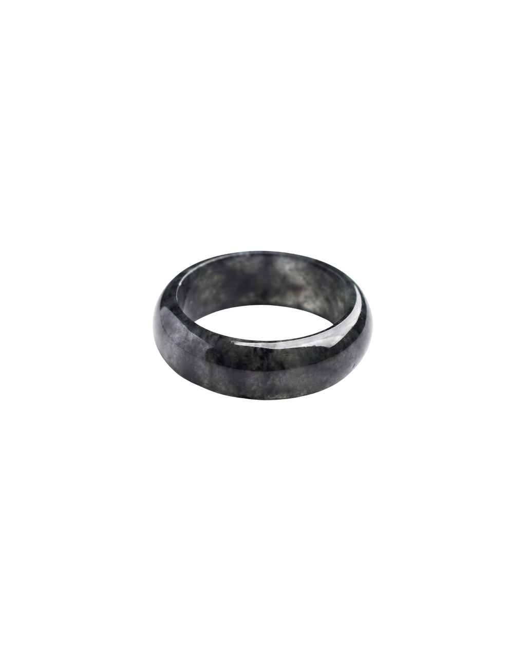 Sesame — Grey Jade Ring