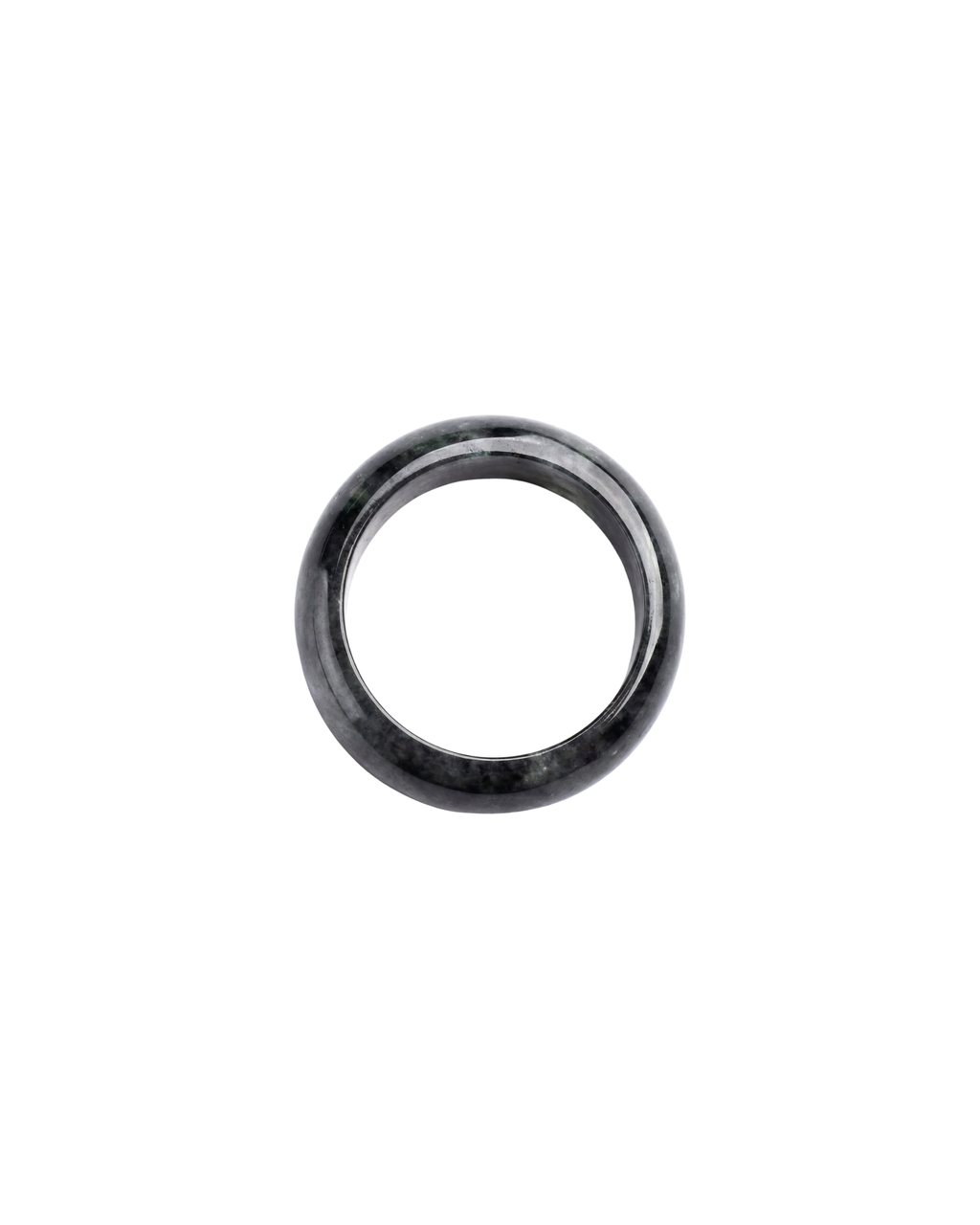 Sesame — Grey Jade Ring