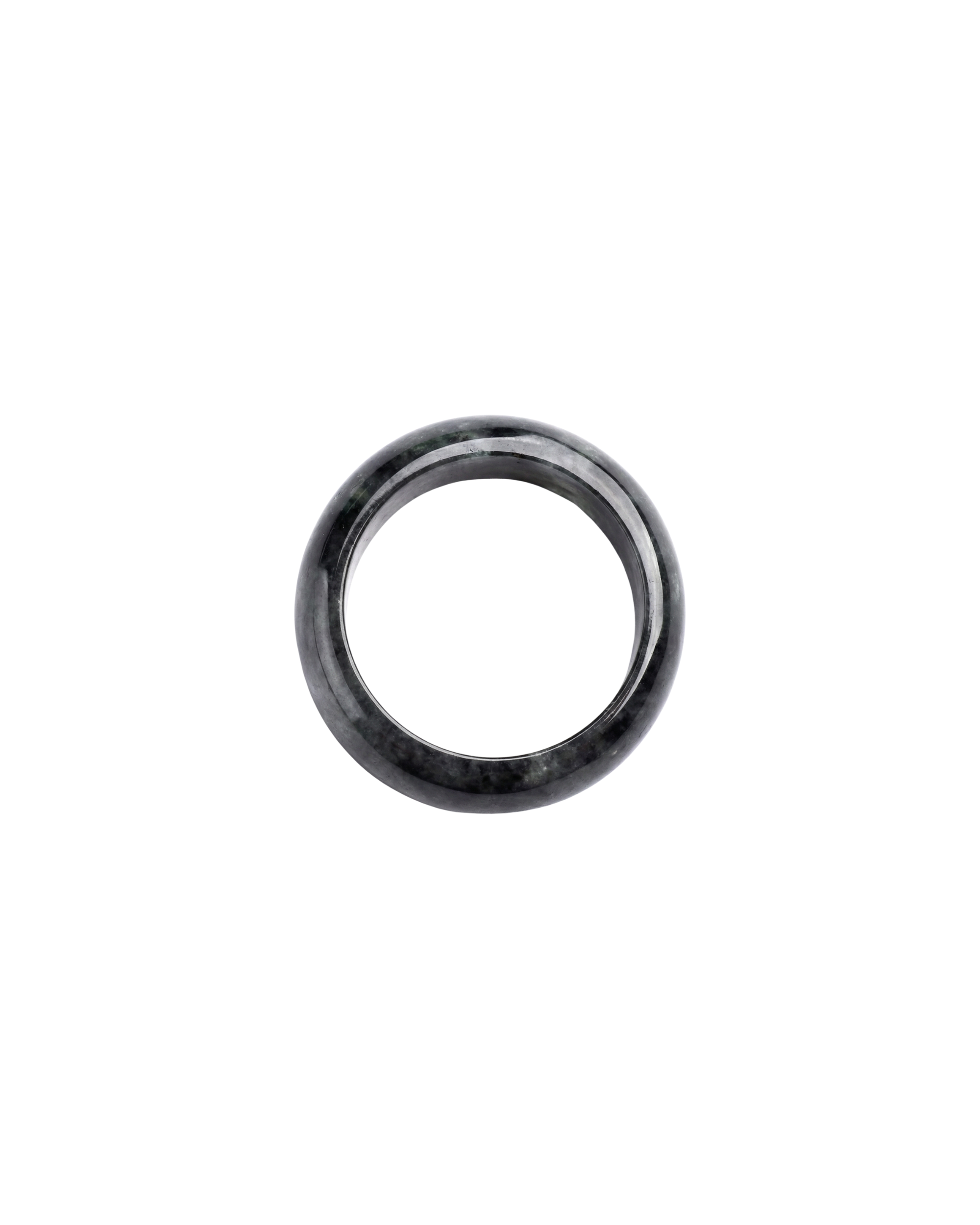 Sesame — Grey Jade Ring